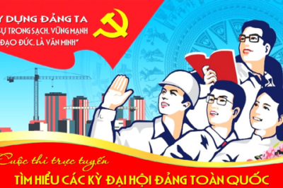 TRƯỜNG TIỂU HỌC TÔ HIỆU HƯỞNG ỨNG CUỘC THI TRỰC TUYẾN “TÌM HIỂU CÁC KỲ ĐẠI HỘI ĐẢNG TOÀN QUỐC”